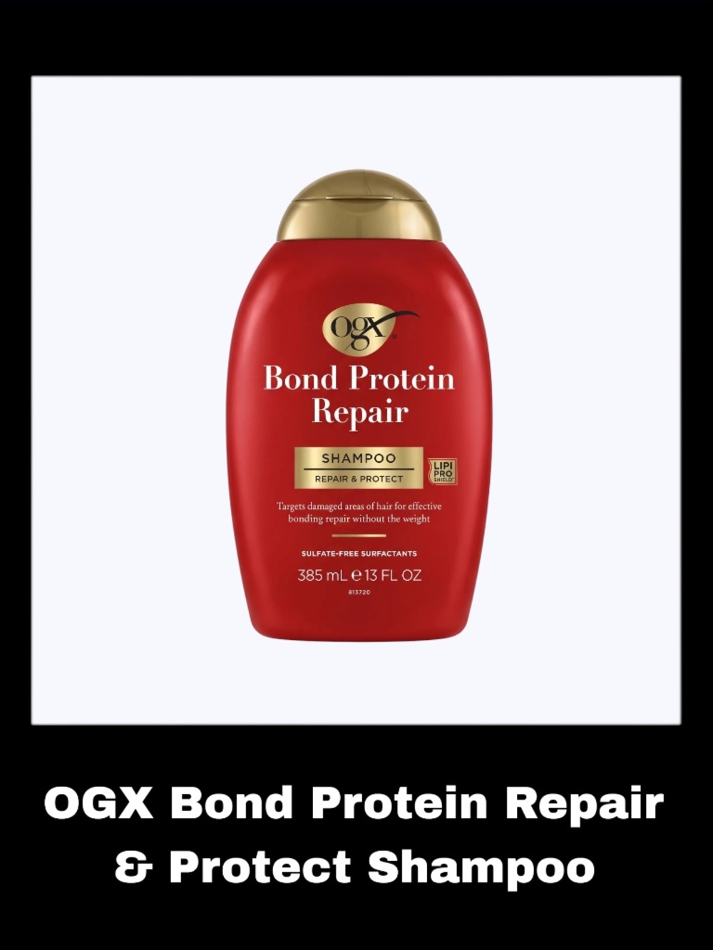 OGX Bond Protein Repair 13.0 Fluid Ounces Protect + Repair Shampoo